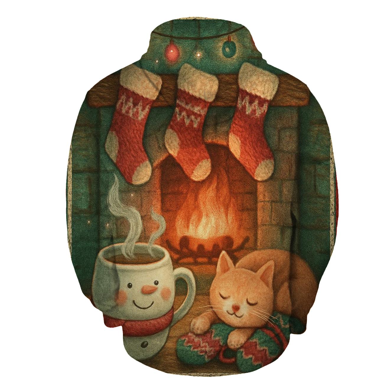 Cookies And Hot Cocoa Cabin Retreat graphic hoodies