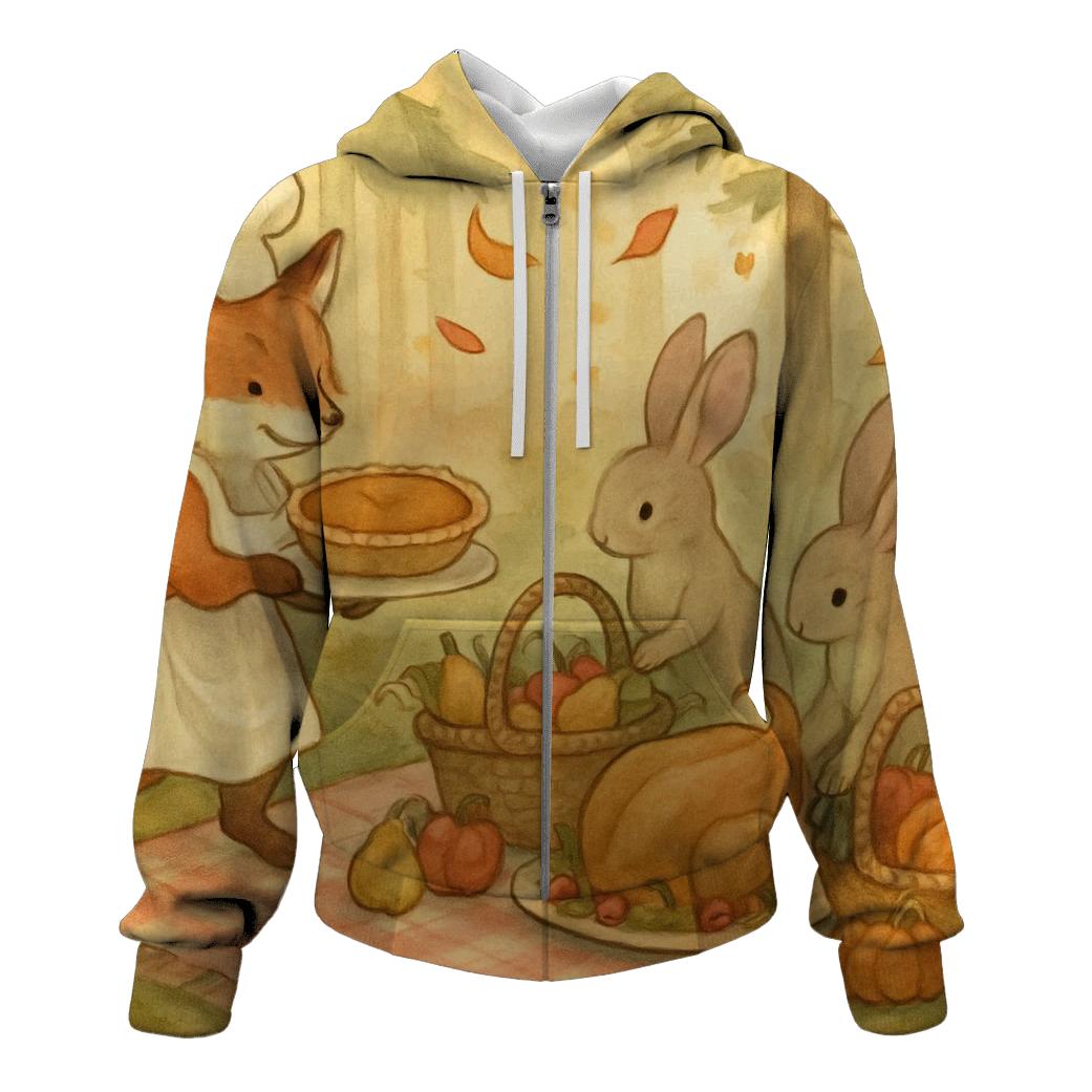 Woodland Banquet Parade hoodie styles