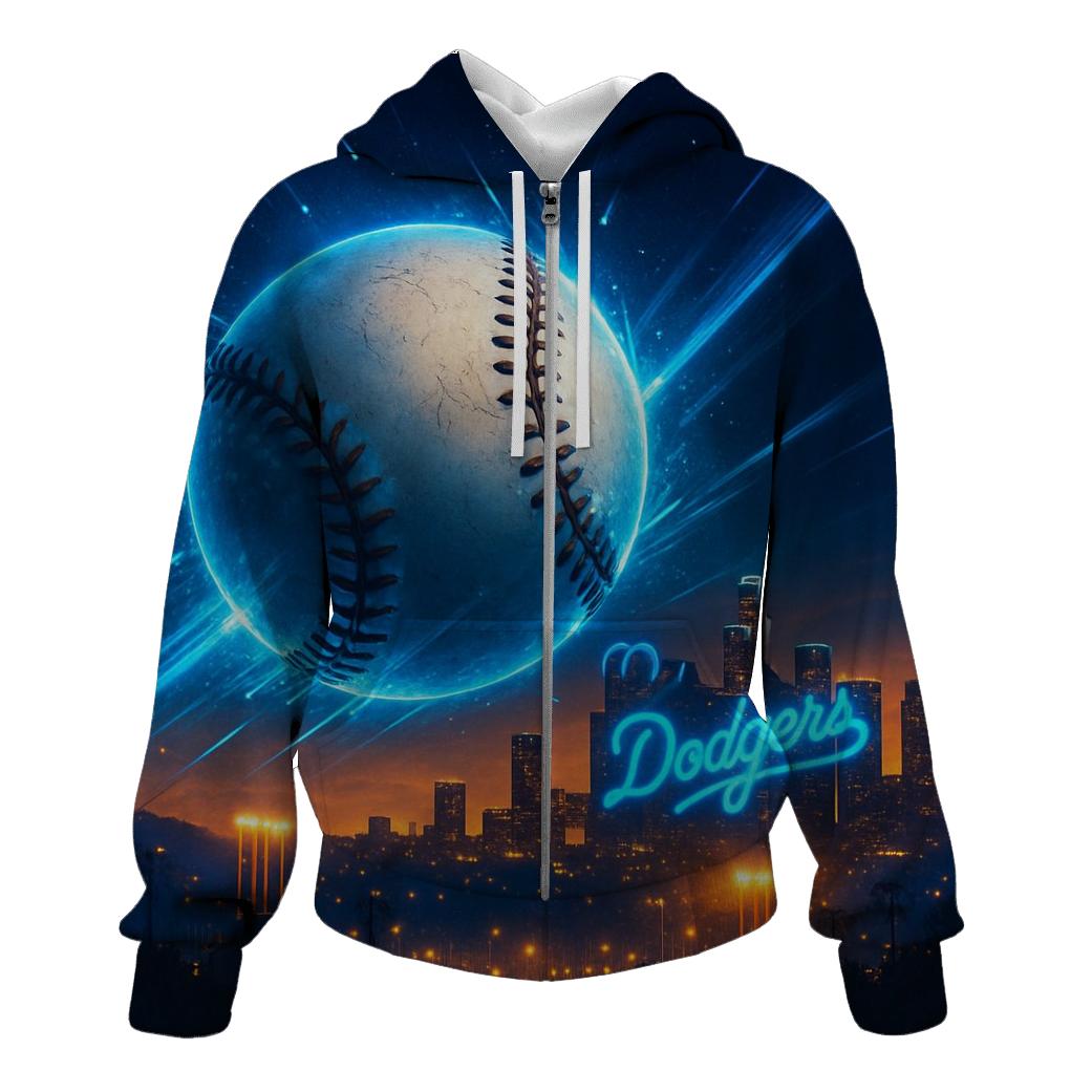 Skyline Fastball zip-up hoodies