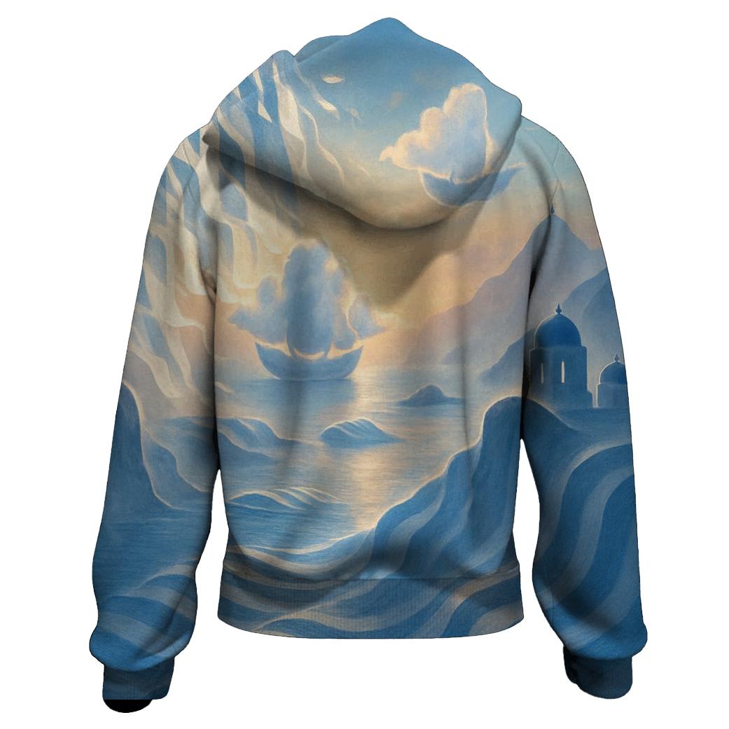 Aegean Veil Greece hoodie designs