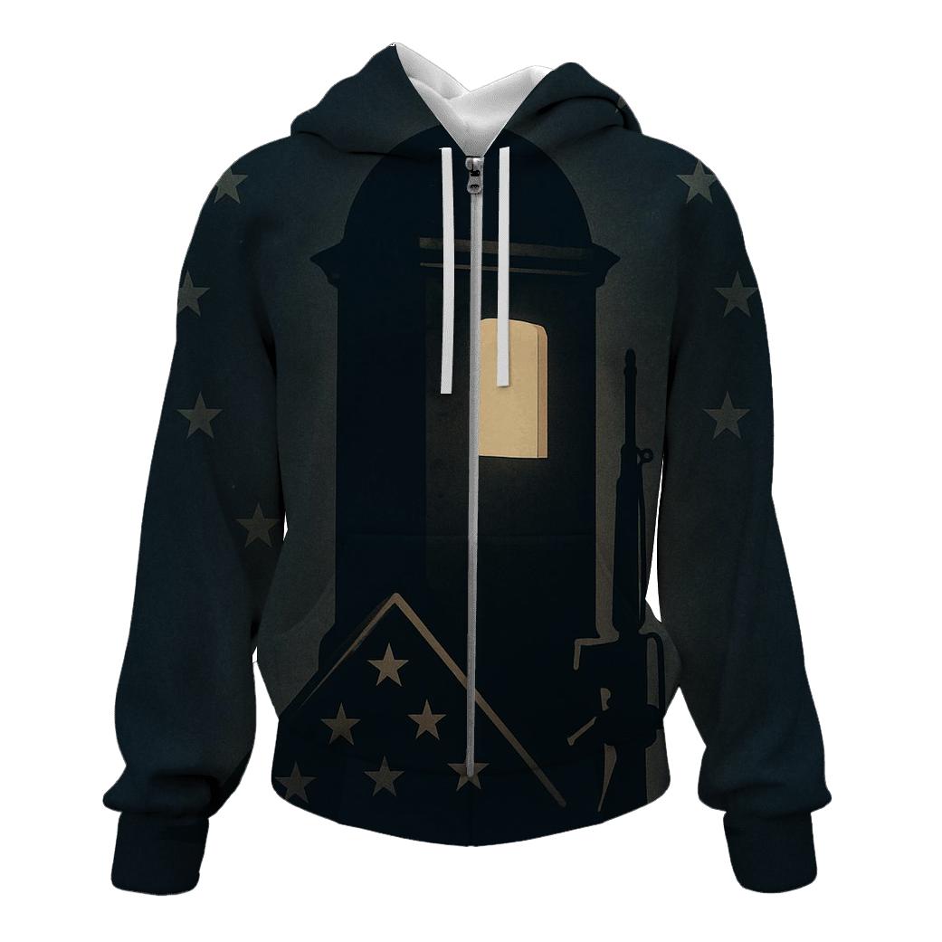 Silent Watch printed hoodies