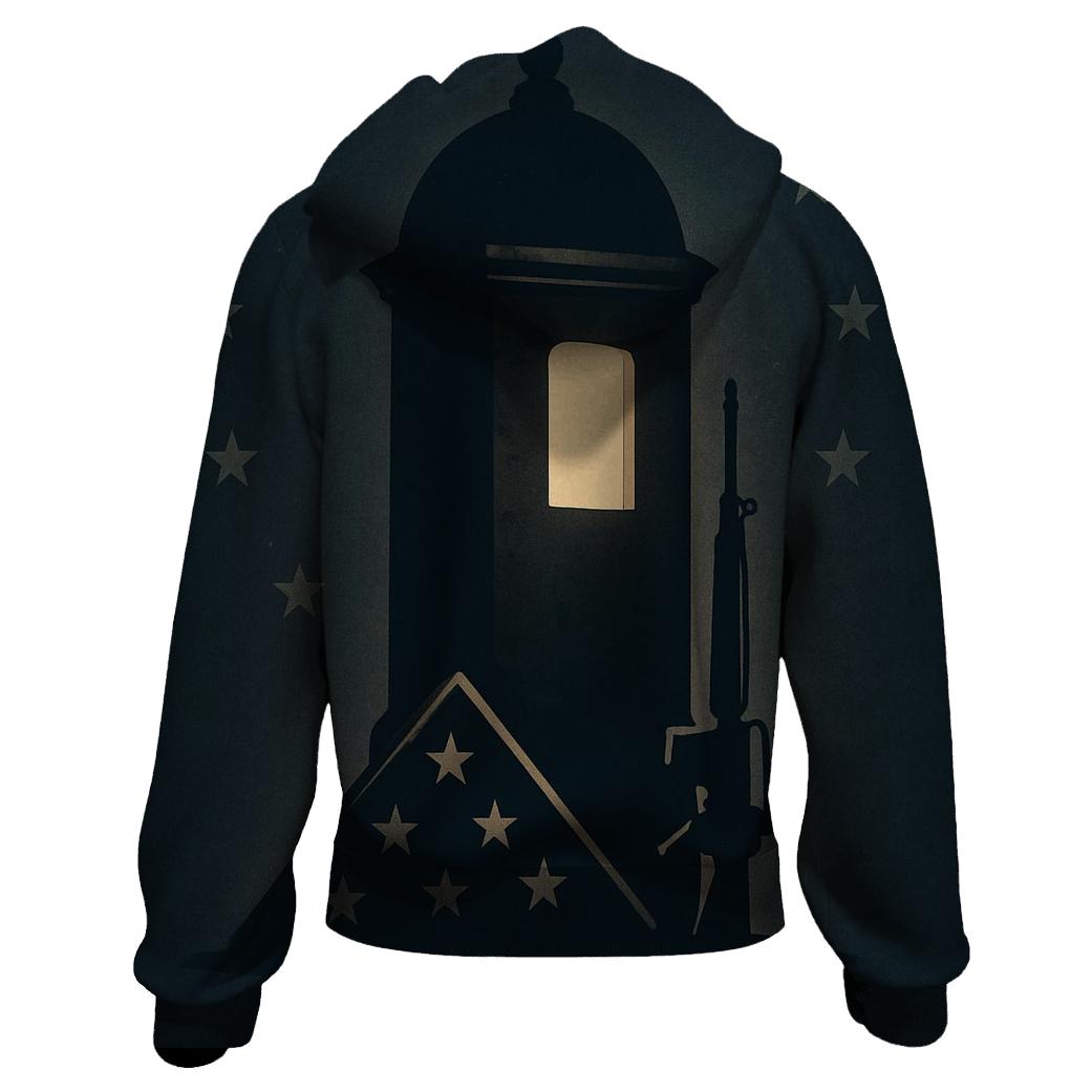 Silent Watch printed hoodies