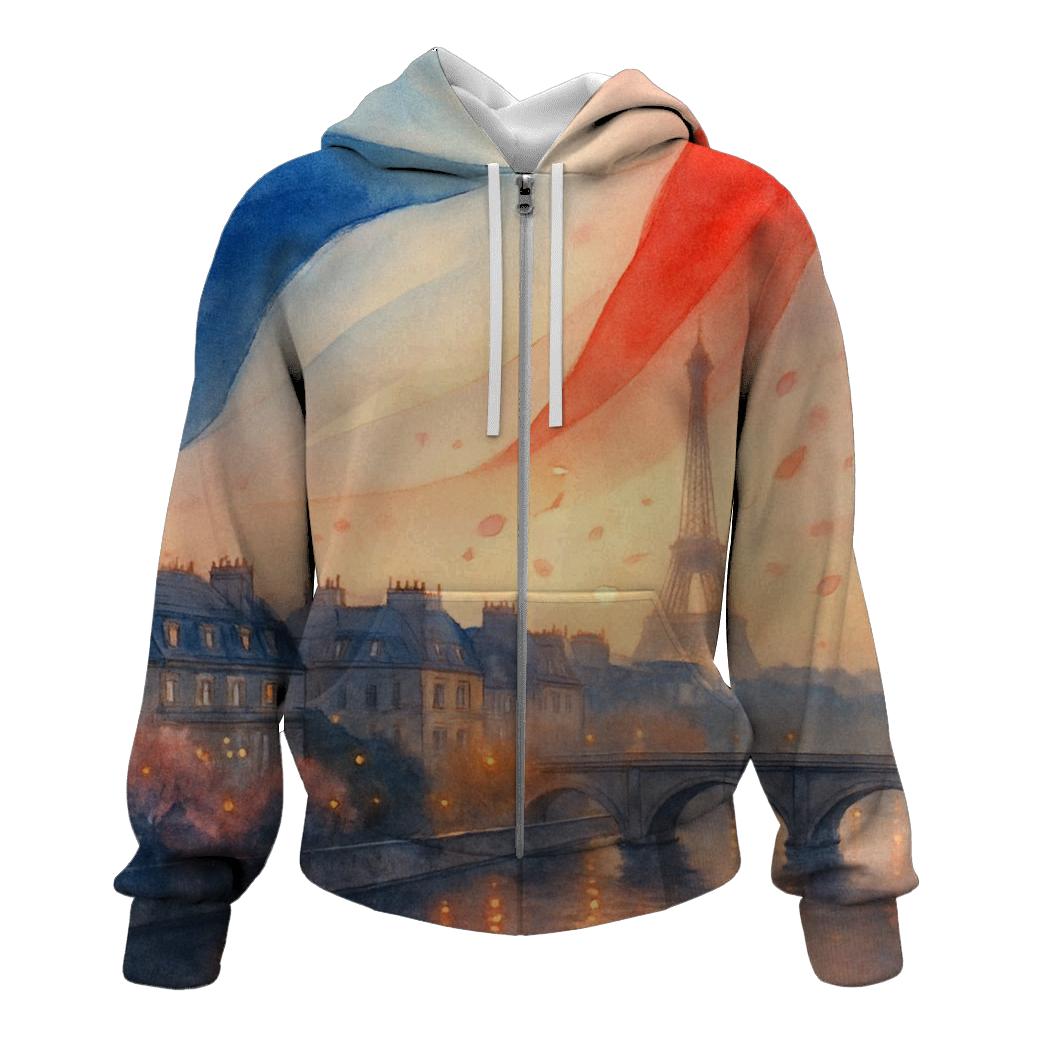 Tricolore Breeze France lightweight hoodies