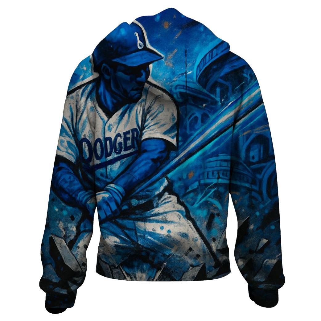 Concrete Diamond Charge embroidered hoodies