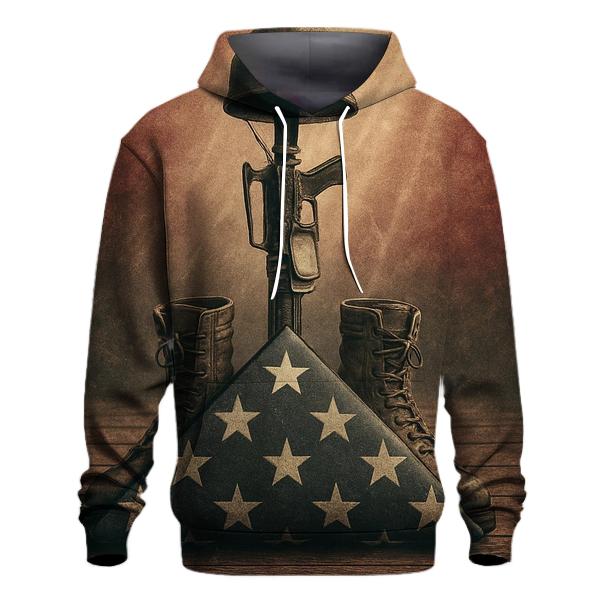 Folded Honor printed hoodies