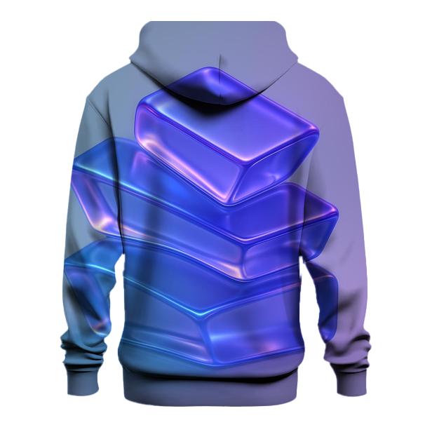 Glass Tide Geometry zip-up hoodies