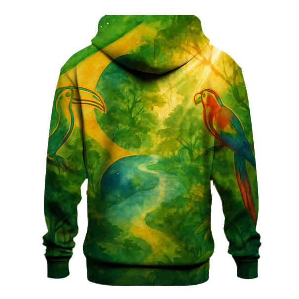 Amazon Canopy Banner Brazil hoodies fashion