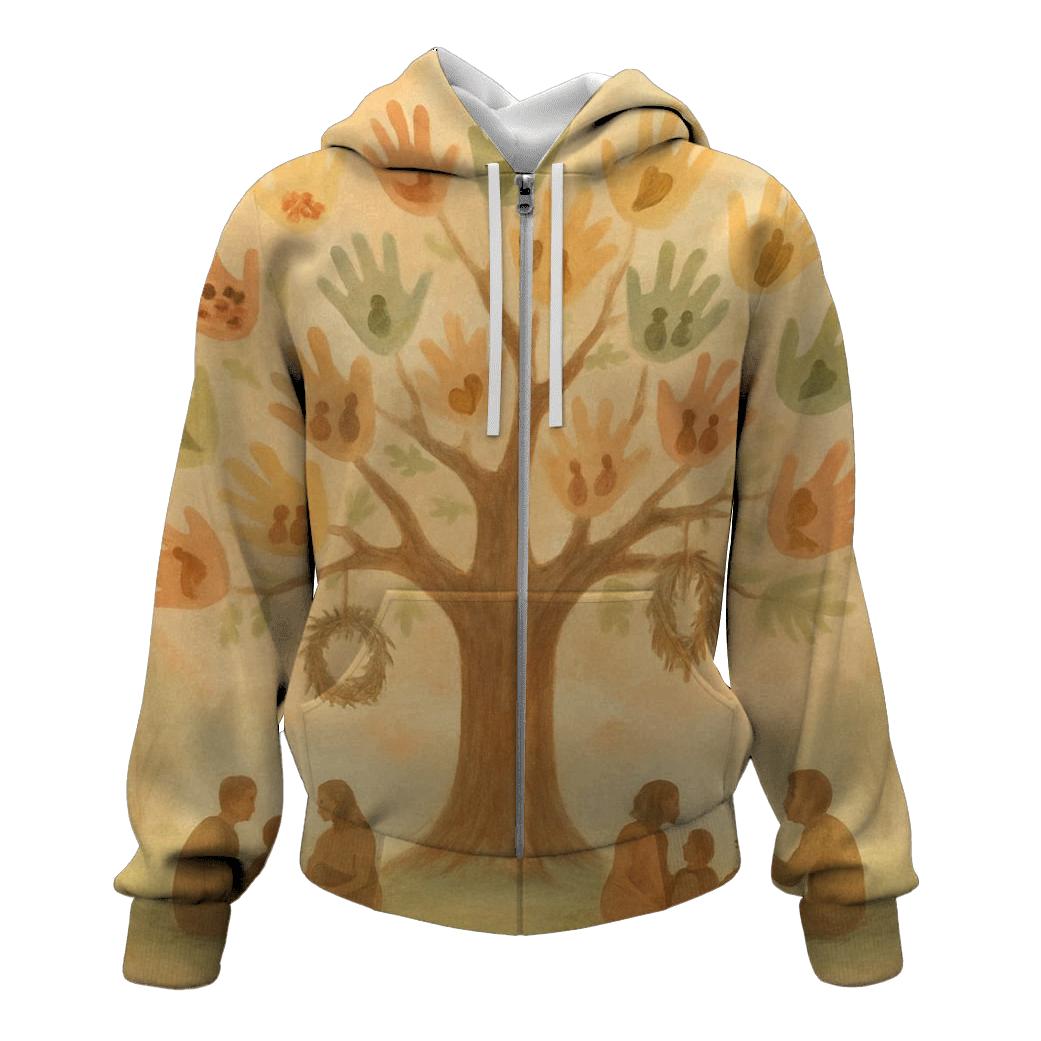 Thankful Tree Of Hands hoodies fashion