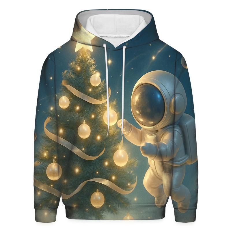 Ornament Astronaut Tree Tinkering lightweight hoodies