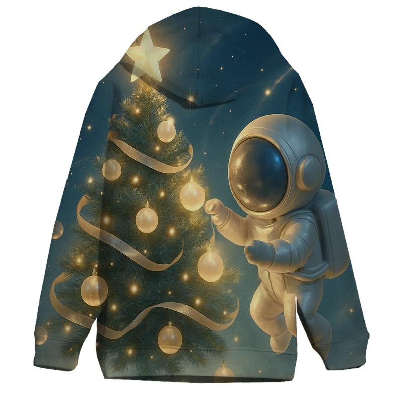 Ornament Astronaut Tree Tinkering lightweight hoodies