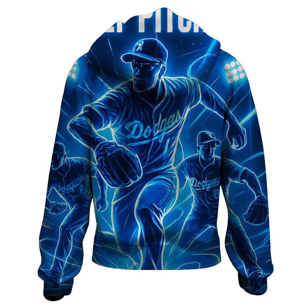 Neon Bullpen Charge hoodie styles