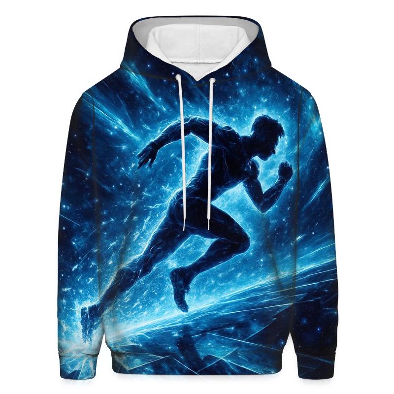 Argent Nebula Runner pullover hoodies