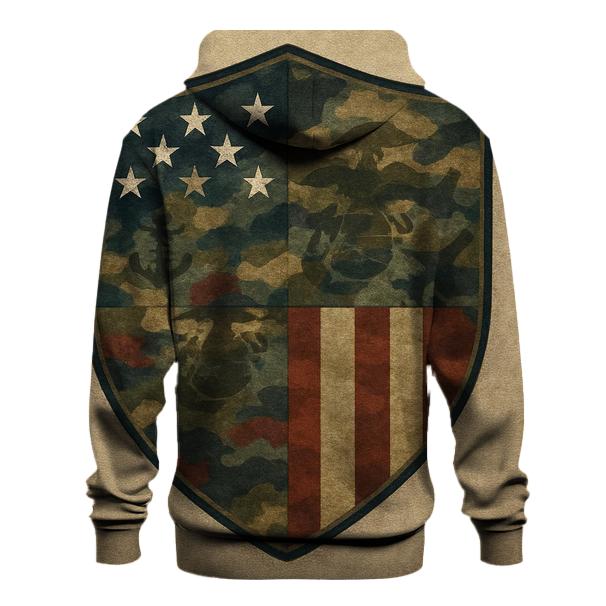 Camouflage Union printed hoodies