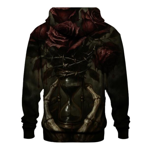 Bleeding Rose Reliquary graphic hoodies