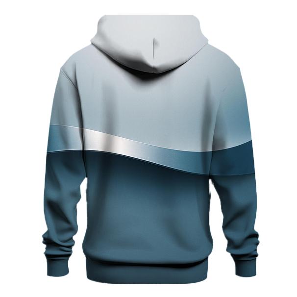 Metallic Horizon Ribbon premium hoodies