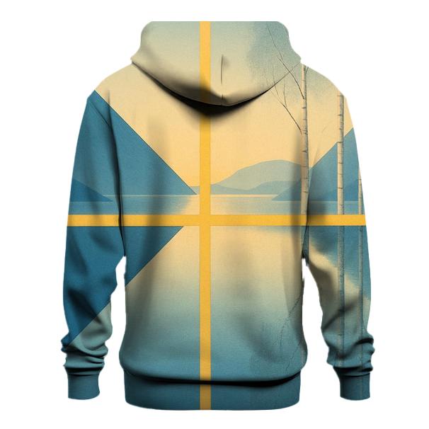 Nordic Lake Sweden pullover hoodies