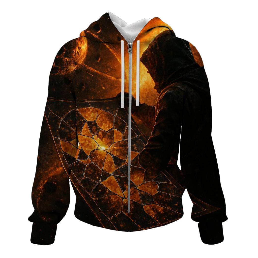 Atlas Of Shattered Worlds premium hoodies