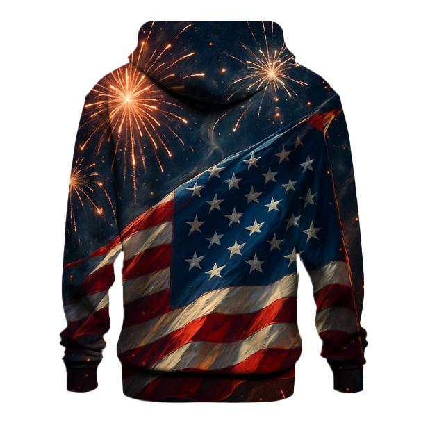Firework Emblem printed hoodies