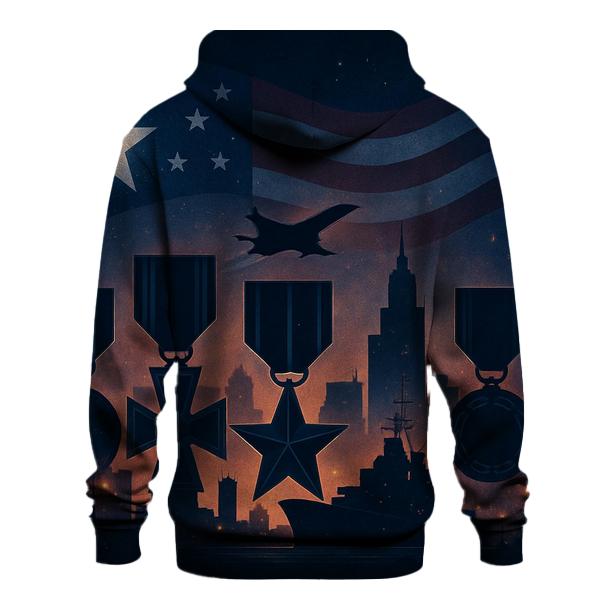 Veteran Skyline designer hoodies