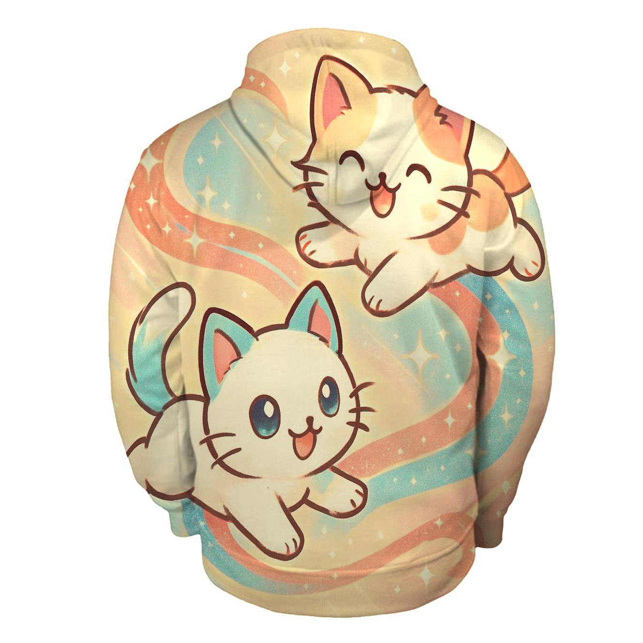 Star Trail Playful Pair designer hoodies