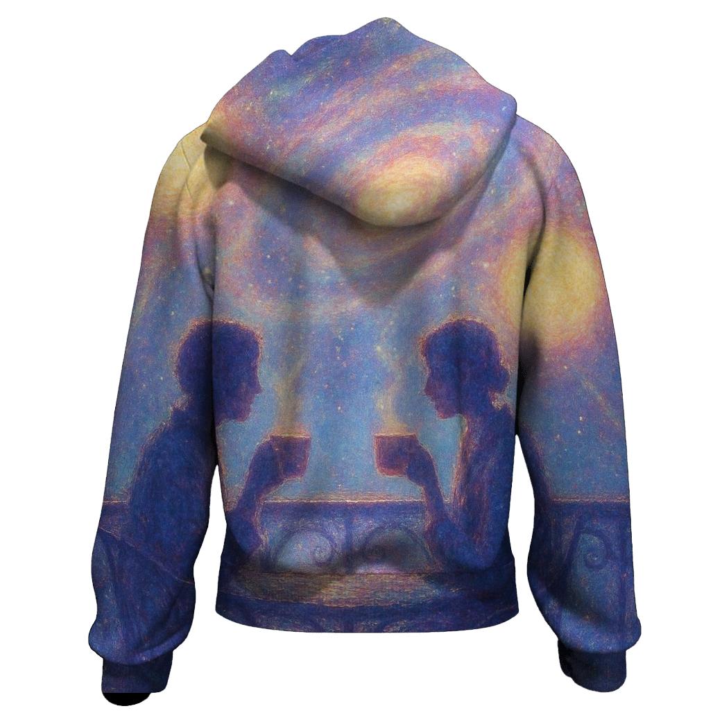 Tea With The Binary Suns lightweight hoodies