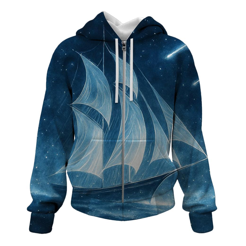 Memoirs Of A Light Sailor printed hoodies