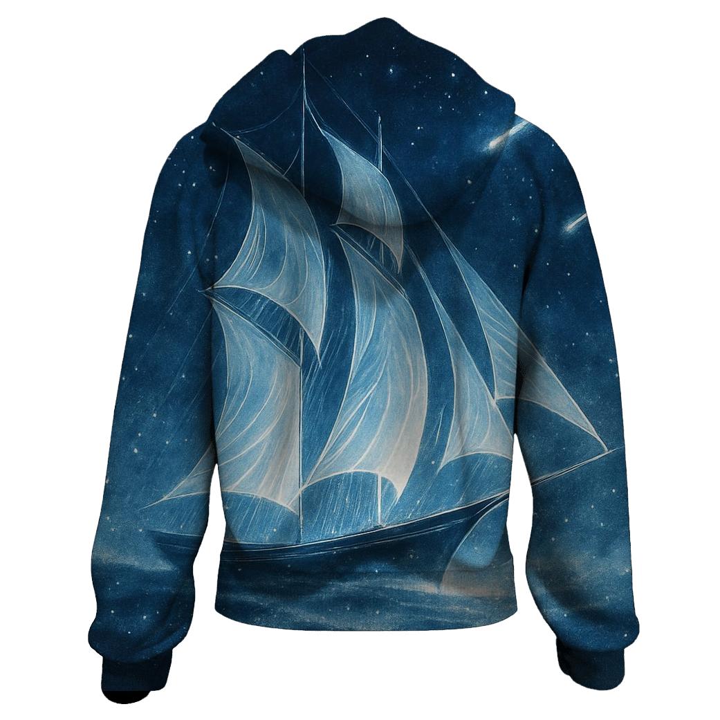 Memoirs Of A Light Sailor printed hoodies
