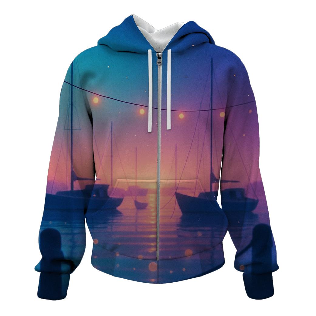 Turquoise Harbor Lullaby hoodie styles