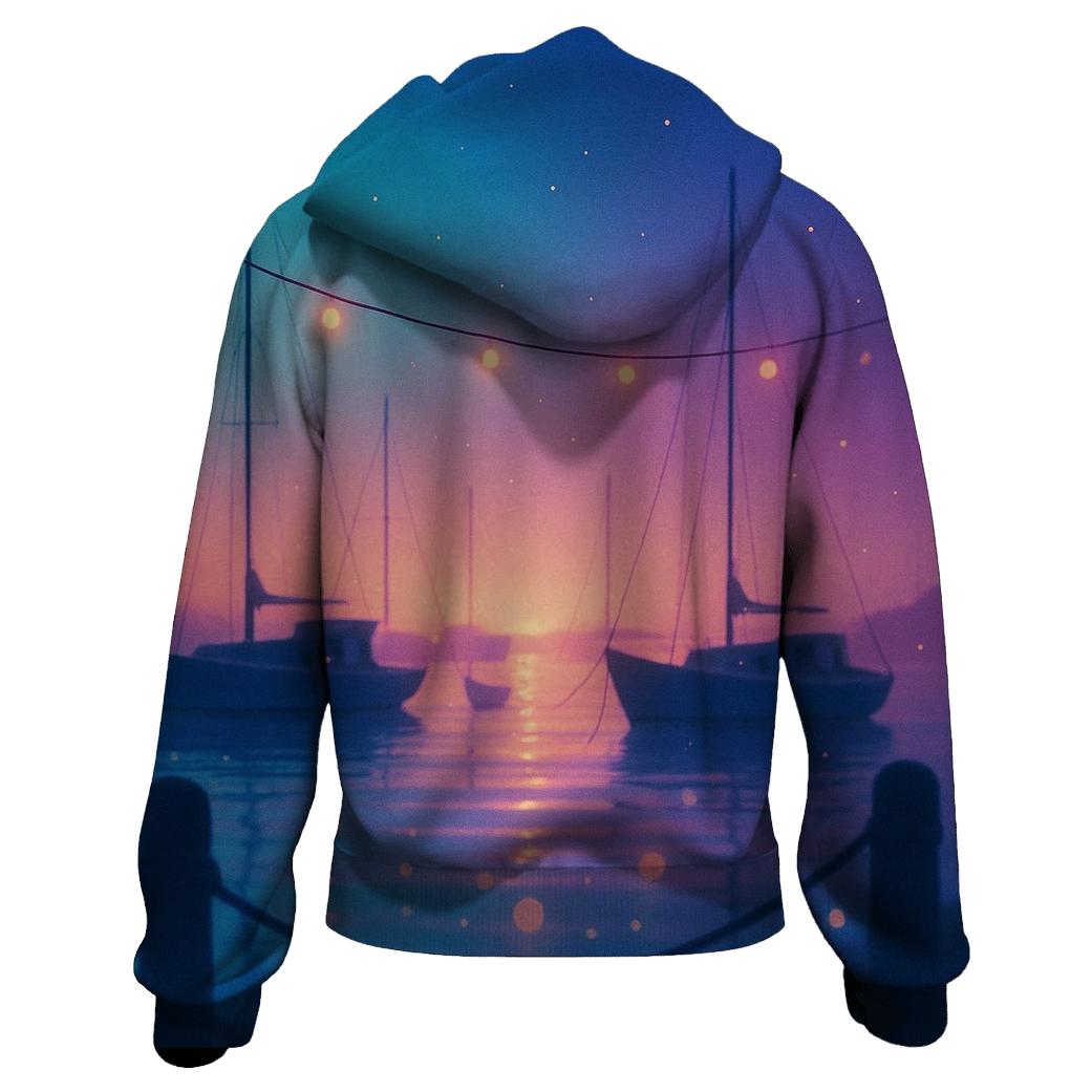 Turquoise Harbor Lullaby hoodie styles