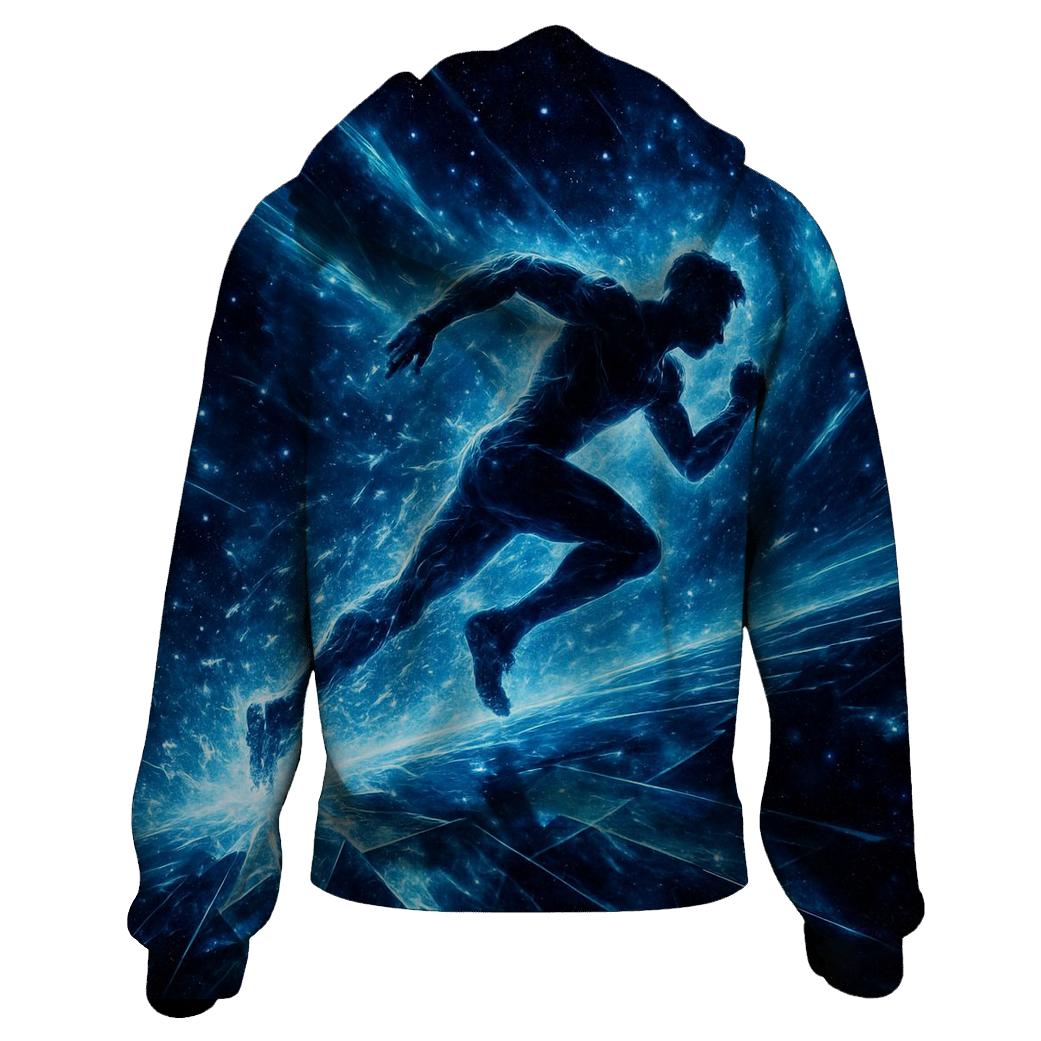Argent Nebula Runner custom hoodies