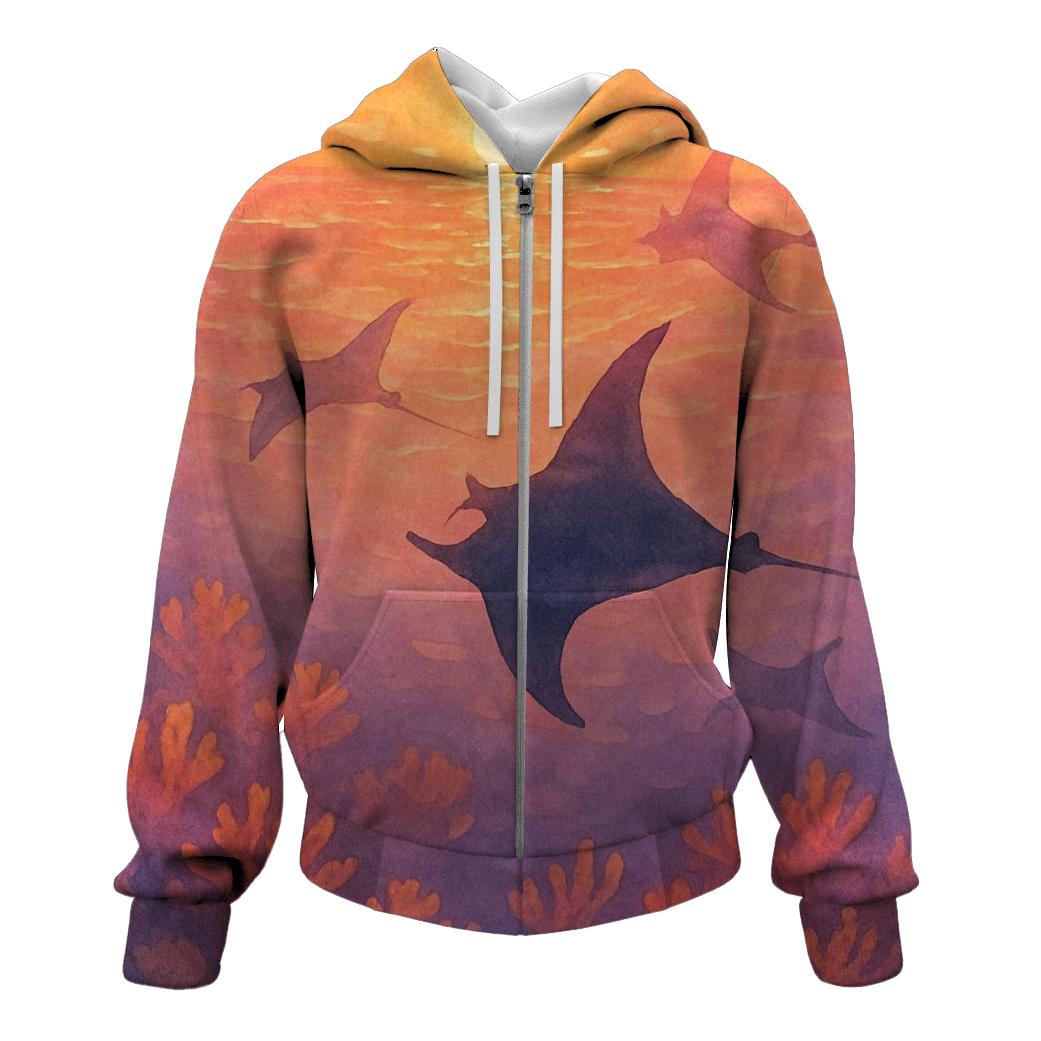 Golden Reef Sundown hoodies fashion