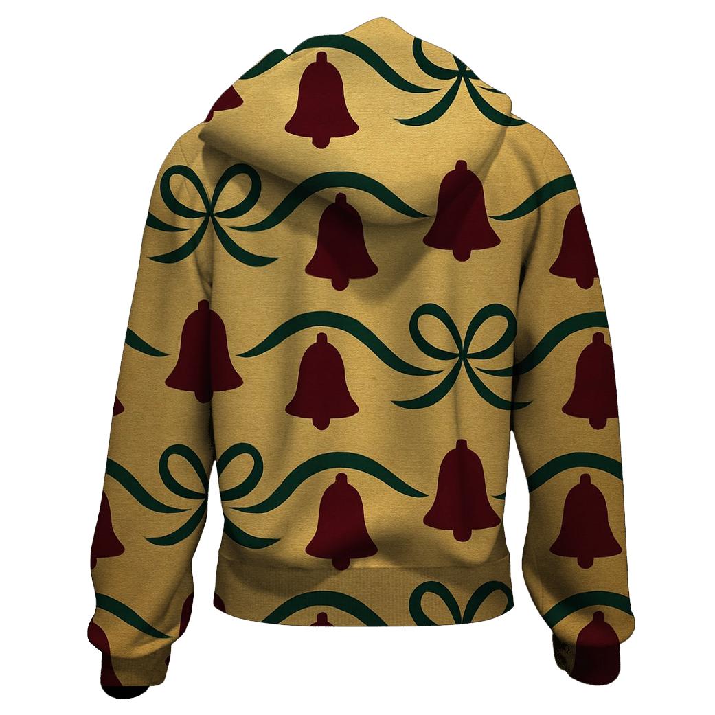 Bell Wave On Golden Background hoodie styles