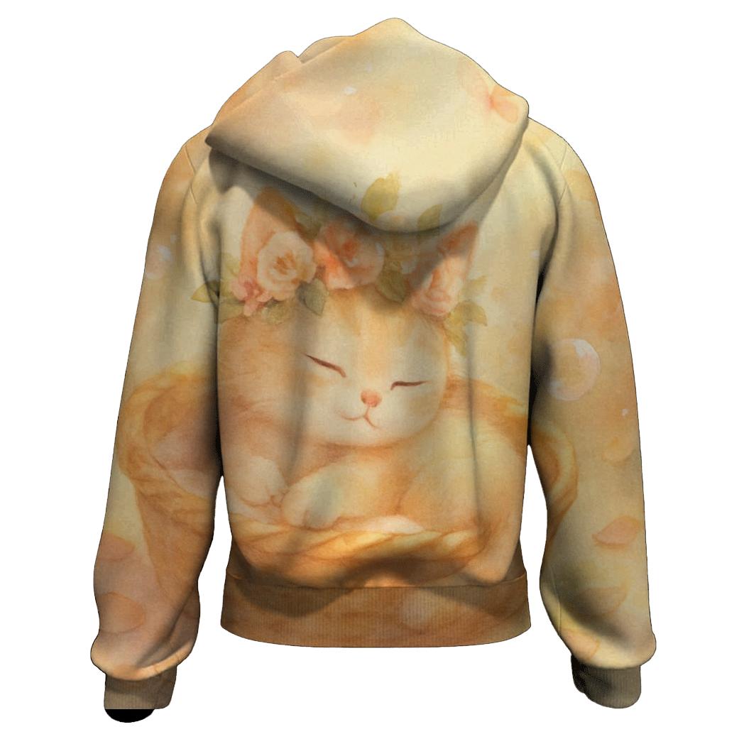 Petal Crown Napping hoodies fashion