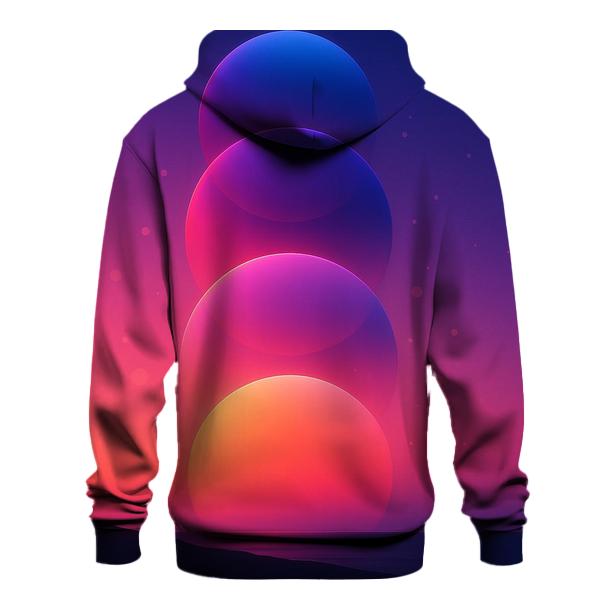 Sunset Geometry Drift hoodies fashion