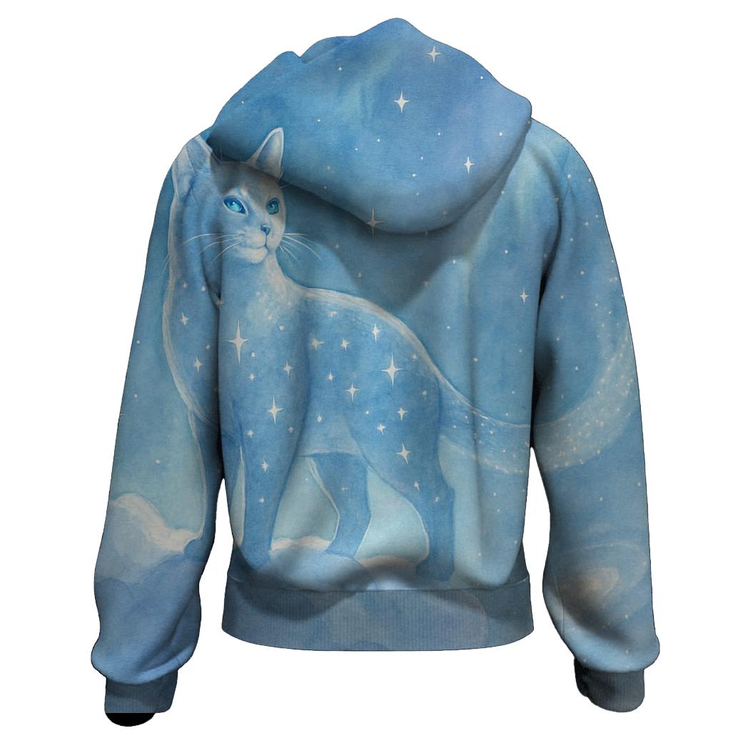 Constellation Guardian Cat hoodies fashion