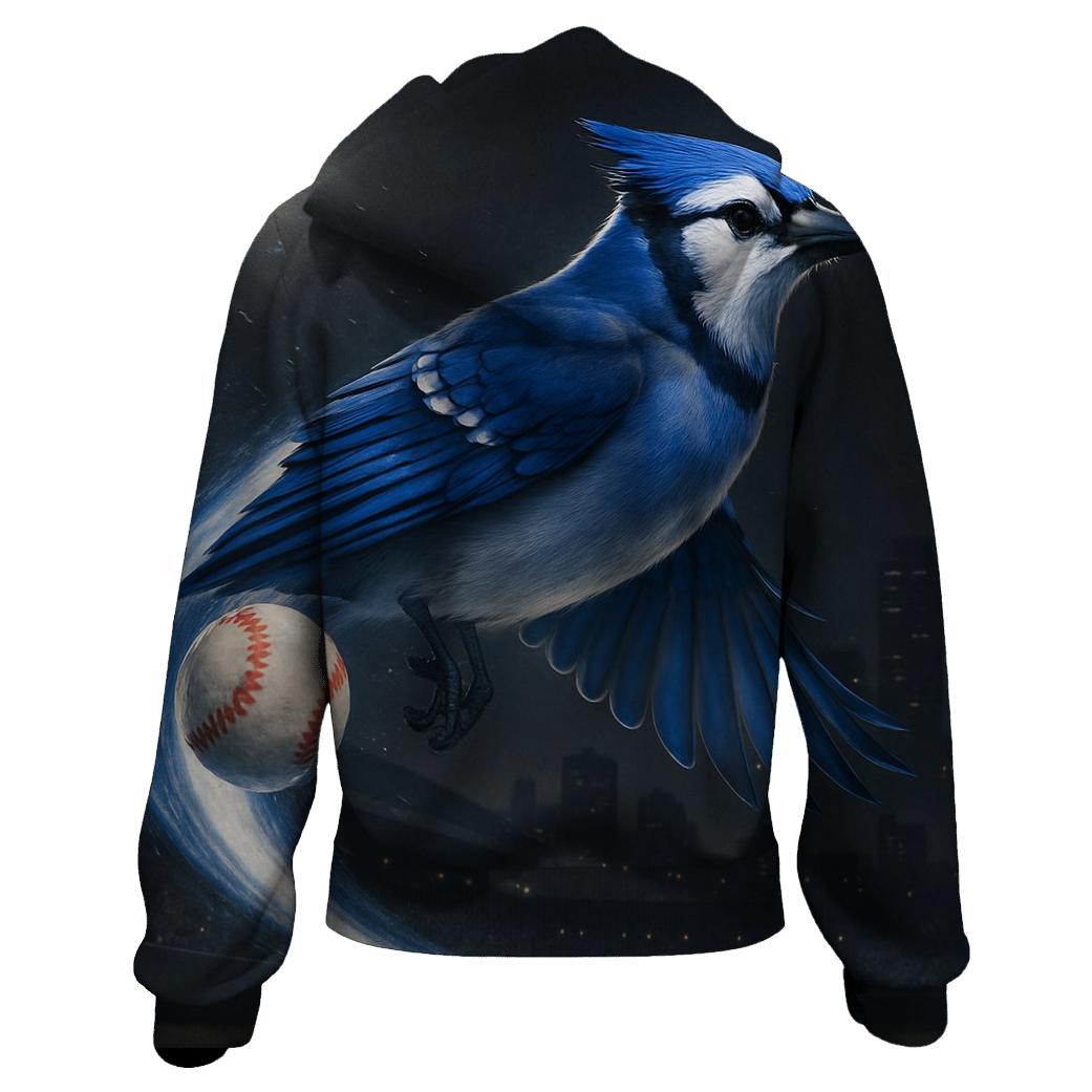 Blue Jays Flight Emblem zip-up hoodies