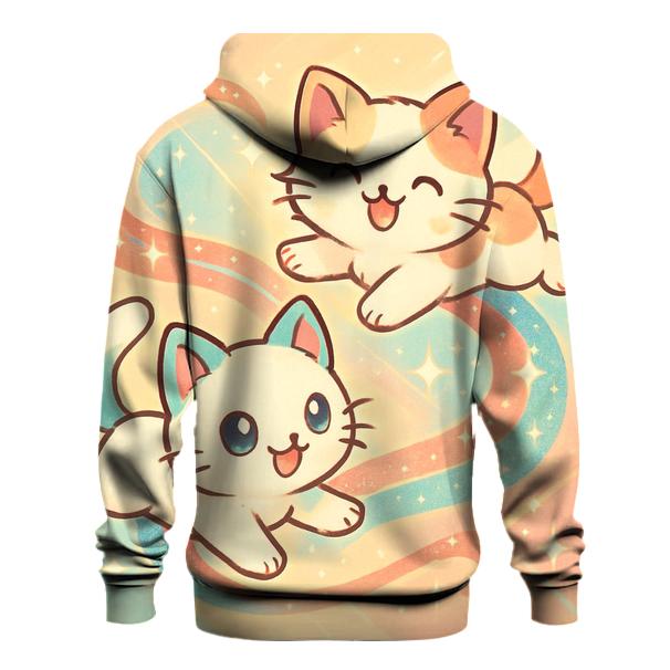 Star Trail Playful Pair zip-up hoodies