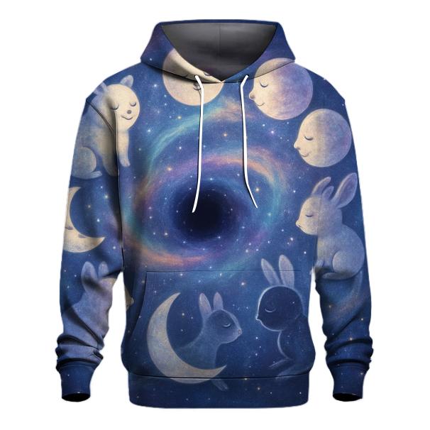 Moon Phase Menagerie lightweight hoodies
