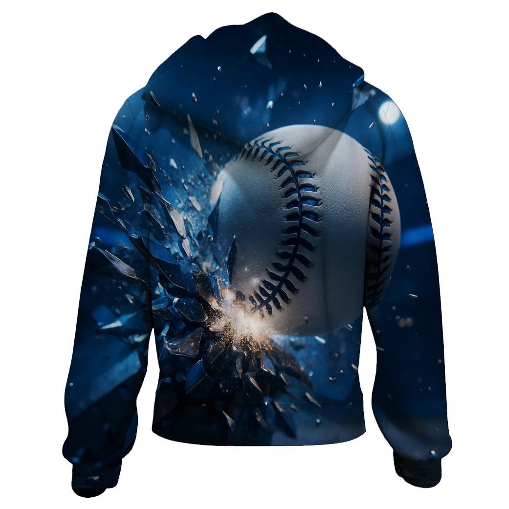 Blue Jays Velocity Strike graphic hoodies