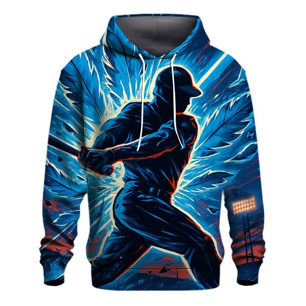Fierce Batter With Blue Jays Power premium hoodies