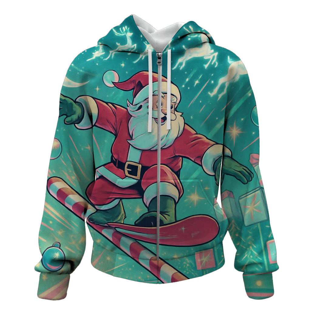 Holiday Highway Santa hoodie designs