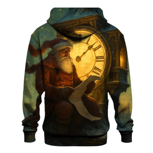 Clocktower Midnight Santa lightweight hoodies