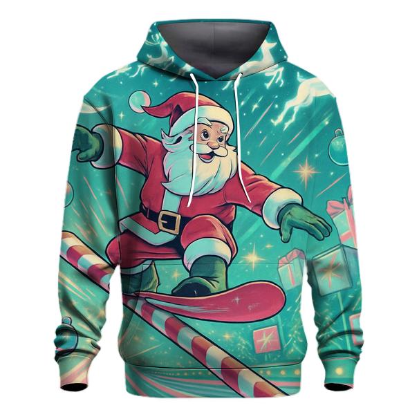 Holiday Highway Santa custom hoodies
