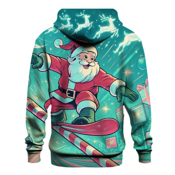 Holiday Highway Santa custom hoodies