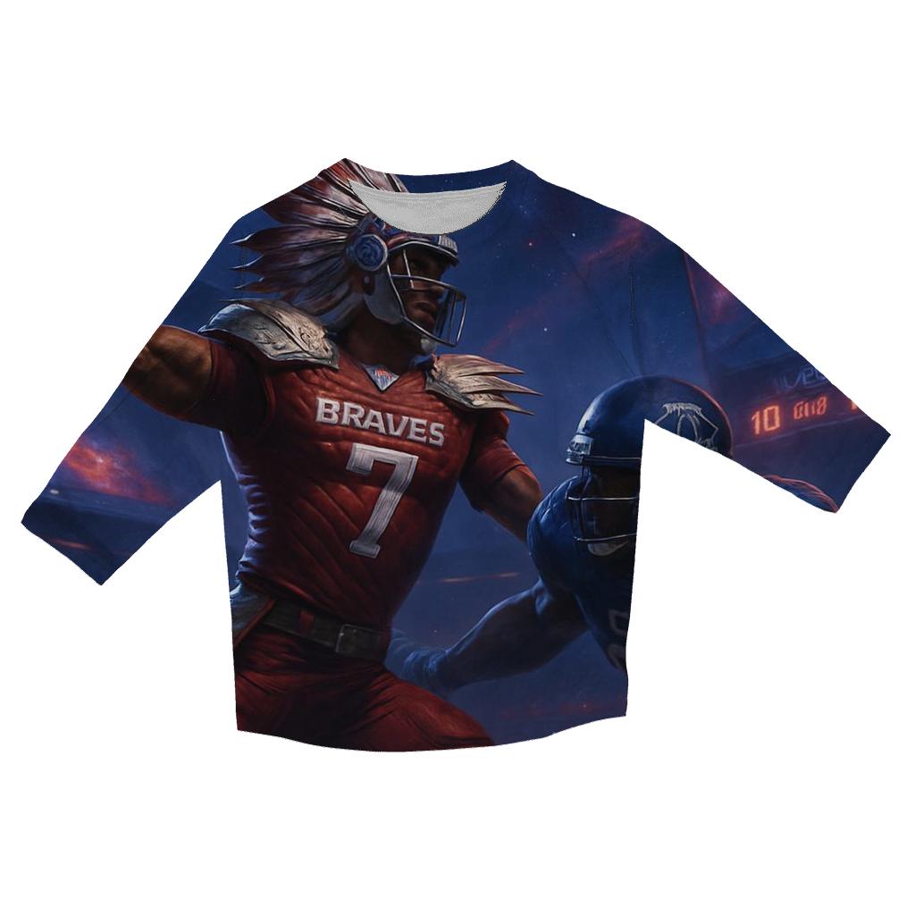 Astro Clash At Wrigley Field trendy 3/4 sleeve tops