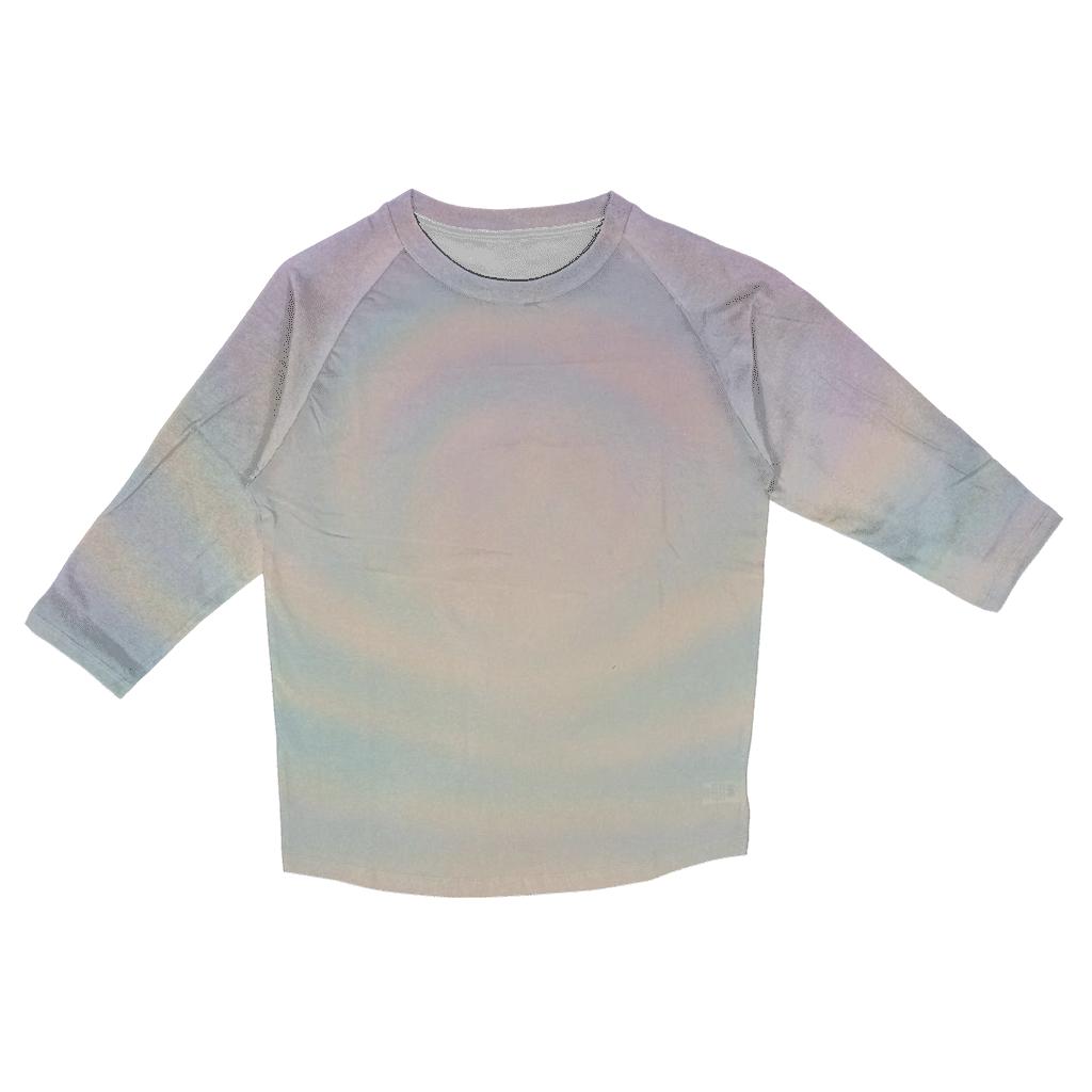 Pastel Aurora printed three quarter sleeve shirts