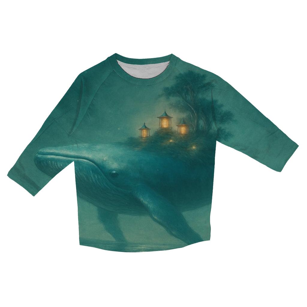 Surreal Oceanic Dream trendy 3/4 sleeve tops