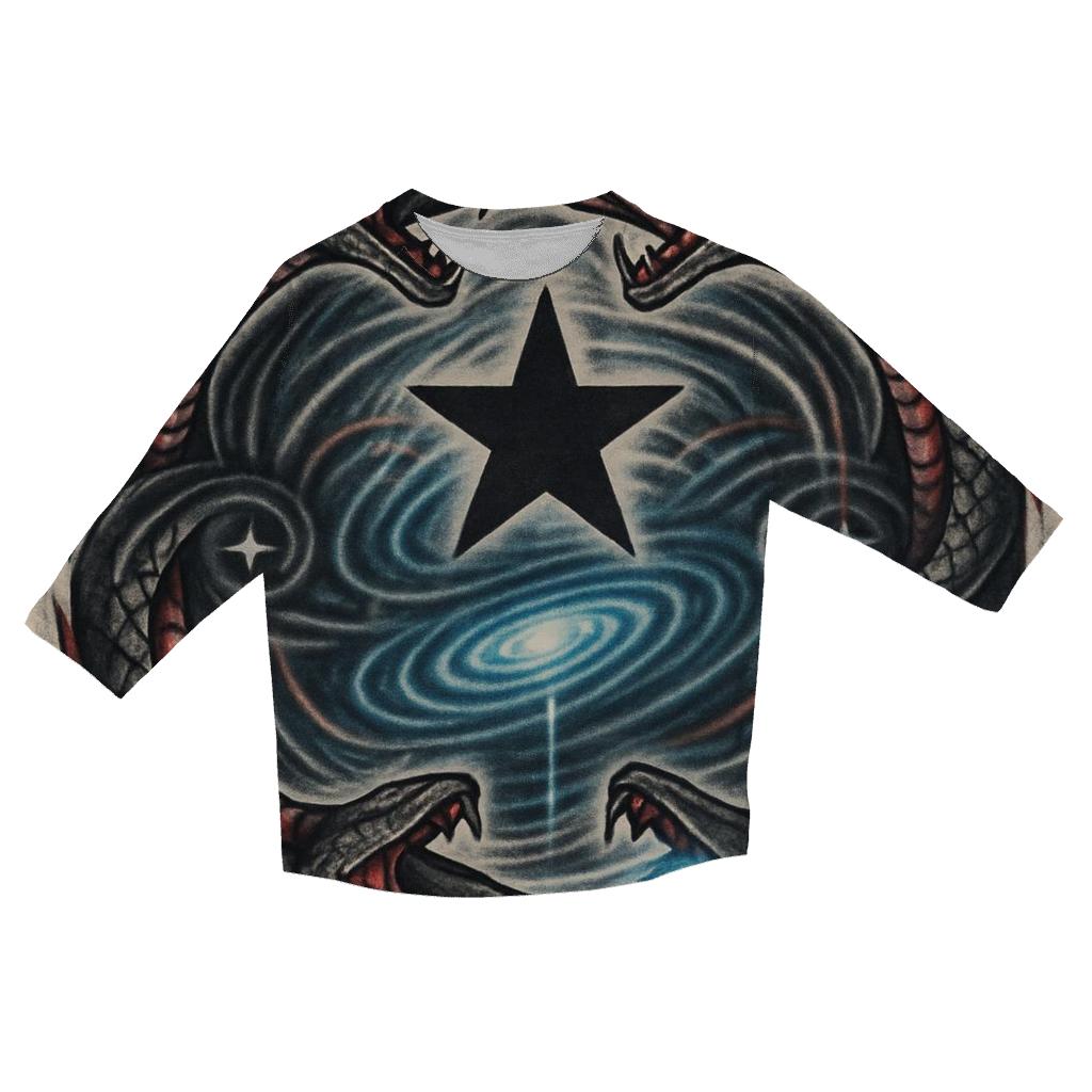 Binary Eclipse Embrace custom 3/4 sleeve shirts