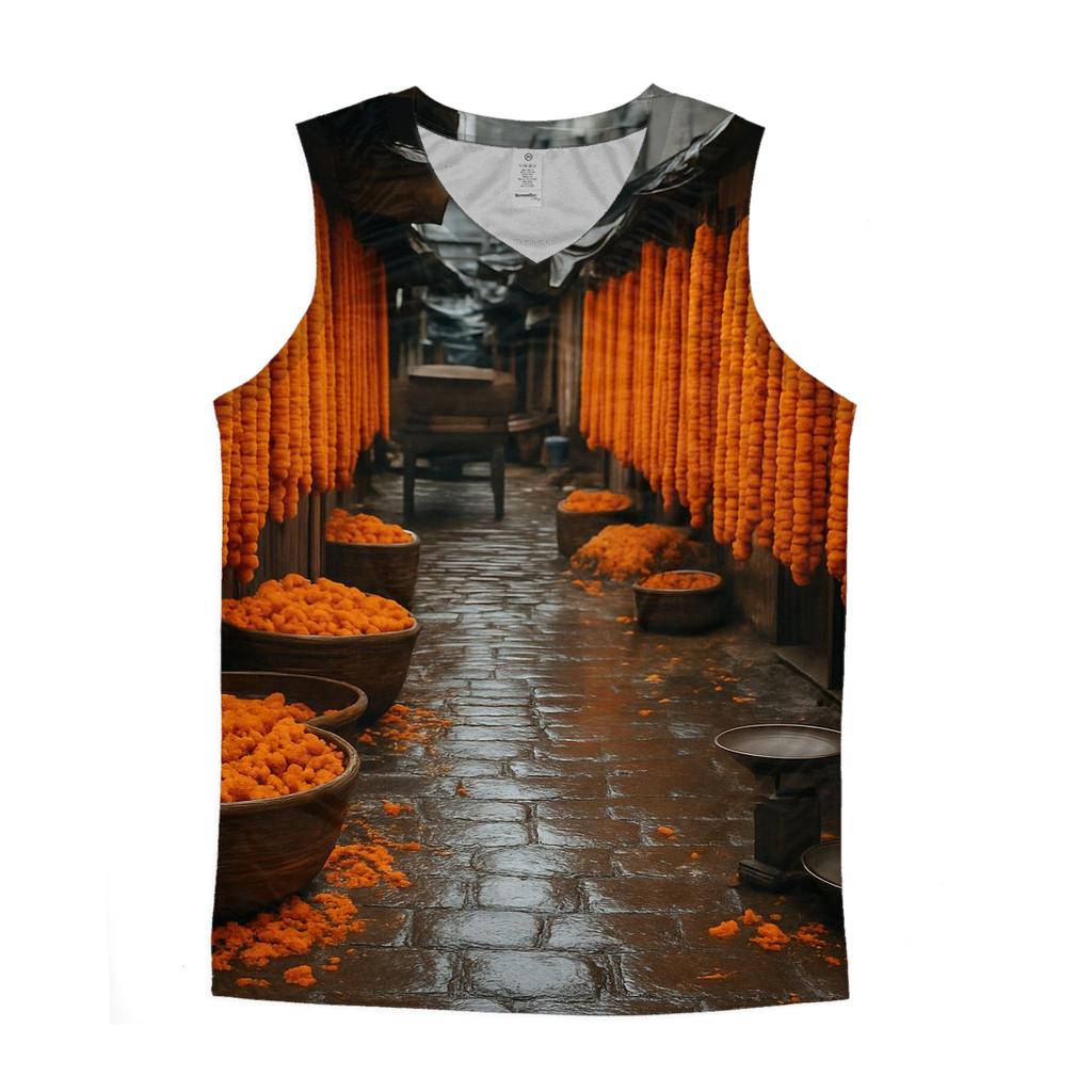 Monsoon Marigold Alley cotton sleeveless tops