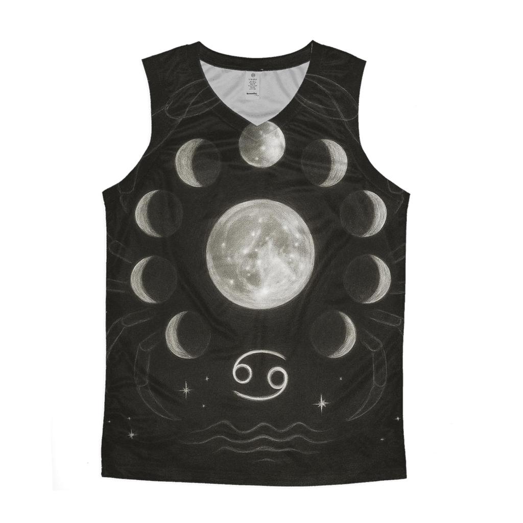 Cancer Moon Phase Cycle custom tank tops